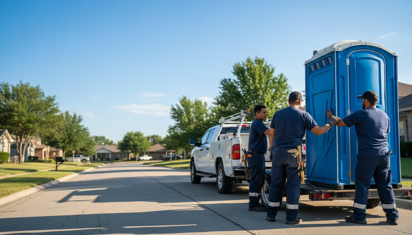 Portable Toilet Rental in Lisbon, ND near me